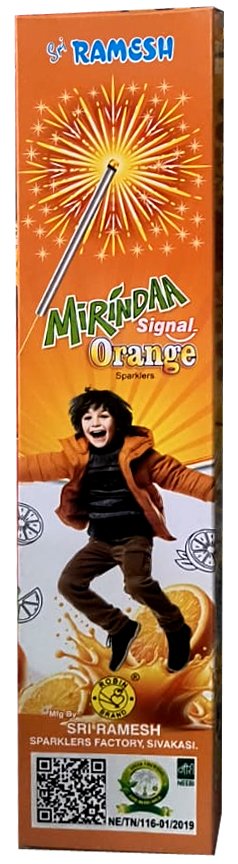 10 cm Signal Mirandaa Orange Sparklers (10 Pcs.)
